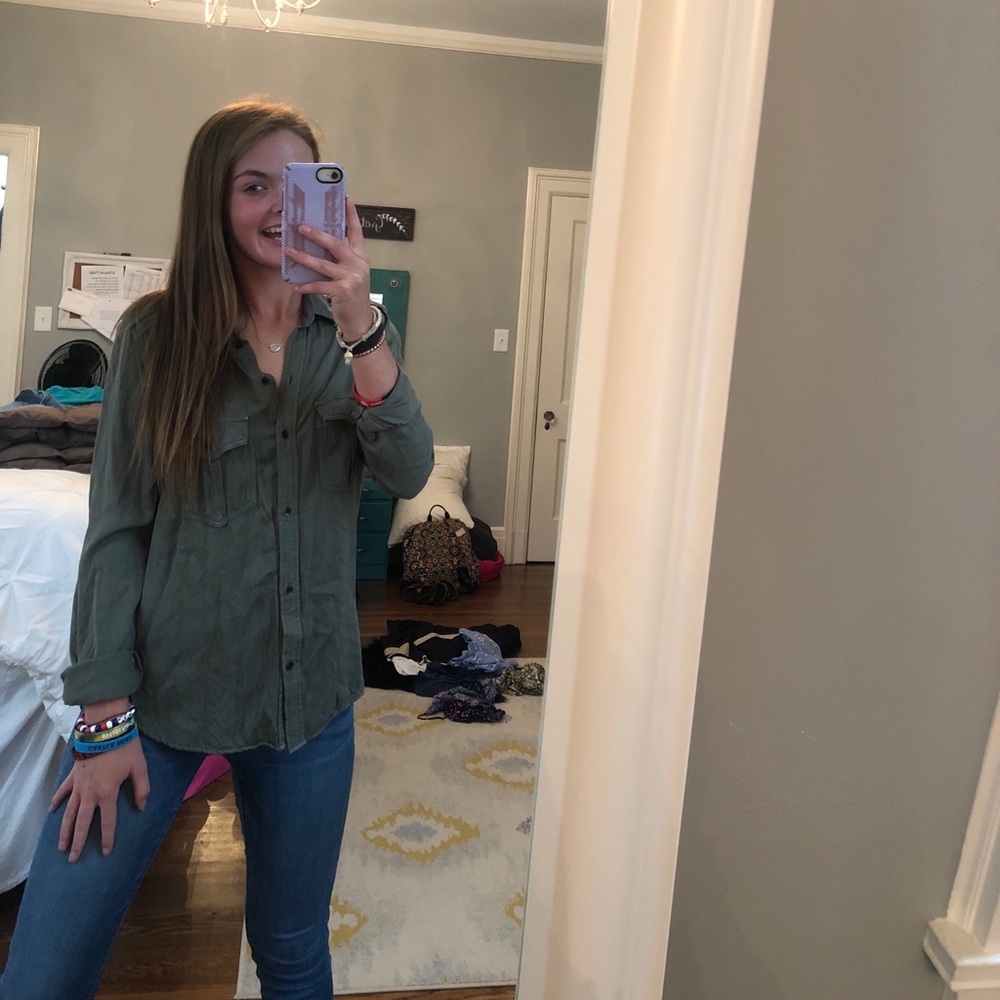 Army Green Buttondown